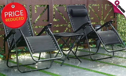 Foldable Reclining Outdoor Chairs!